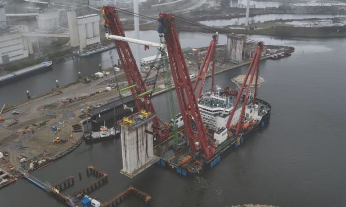 Selectieve Onttrekking (2) - Pijlers uitgevoerd in prefab beton